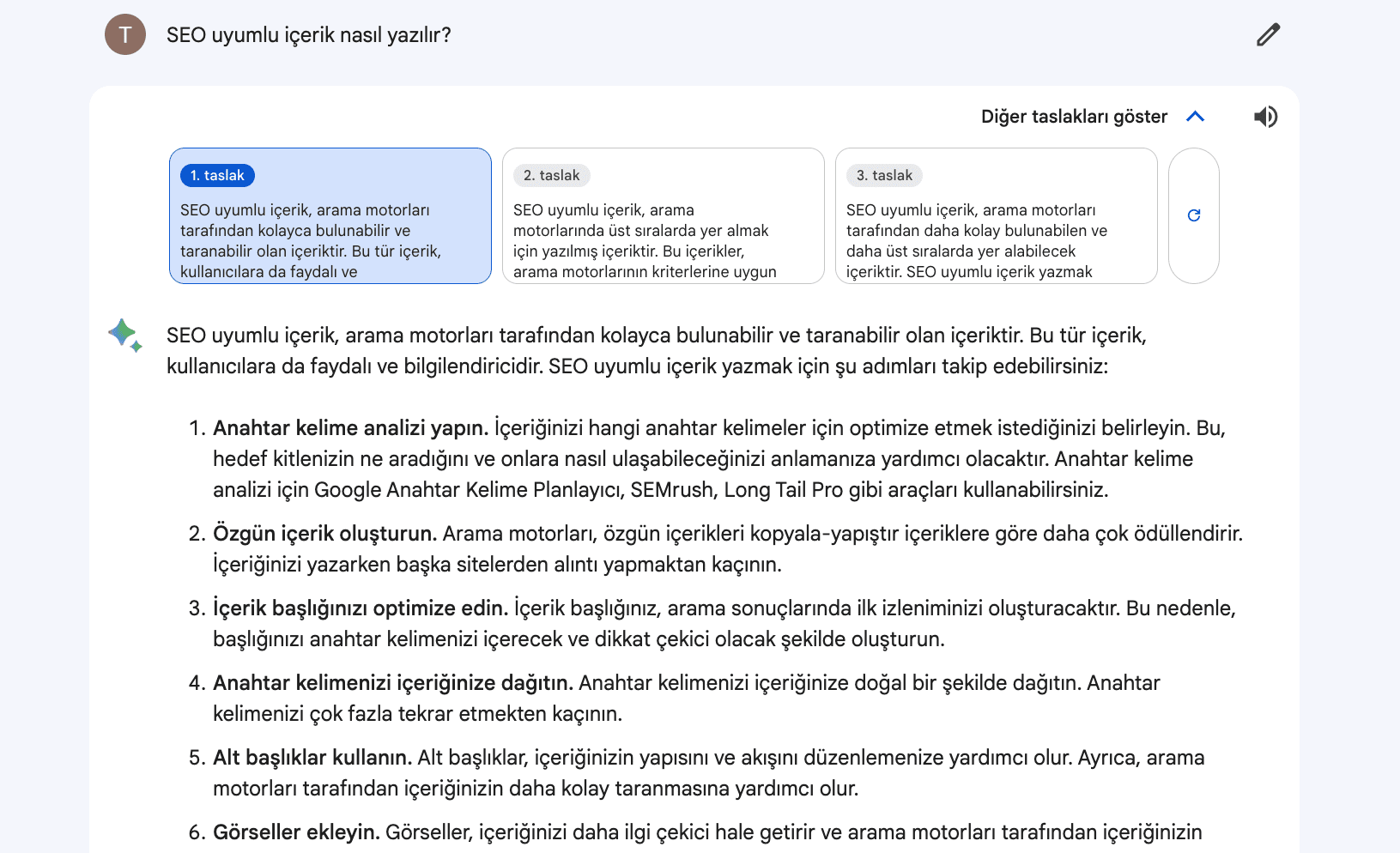 Google Bard Nasıl Kullanılır